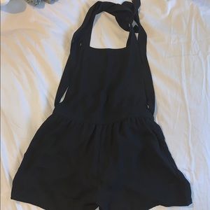 H&M Divided Black overall Romper